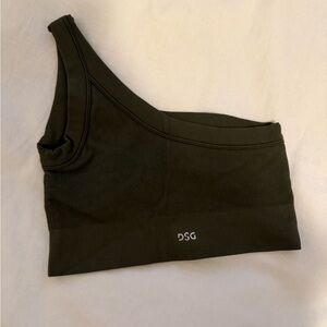 DSG Asymmetric One-Shoulder Sports Bra
